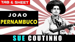 TABSheet Sue Coutinho Pegue o Boi by Joao Pernambuco PDF  Guitar Pro  MIDI [upl. by Lockwood864]