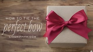 How to Tie the Perfect Bow [upl. by Yborian266]