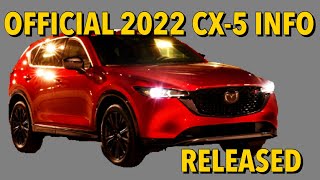 OFFICIAL 2022 MAZDA CX5 Updates amp Changes Press Photos [upl. by Shulock]