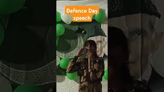 The Spirit School defence day speech [upl. by Nomor]