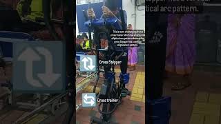 Modified Cross stepper Machine for neuro rehab [upl. by Ymia882]