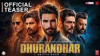 Dhurandhar  Official Trailer  Ranveer Singh  Sanjay Dutt  R Madhavan  Aditya Dhar  Srk [upl. by Hsihsa]