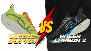 Corre Supra vs Racer Carbon 2  Comparativo [upl. by Dlanigger]