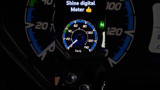 honda shine digital metar automobile motorcycle shorts [upl. by Luehrmann]