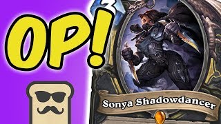 QUEST ROGUE IS BACK  SONYA SHADOWDANCER  KOBOLDS AND CATACOMBS  HEARTHSTONE  DISGUISED TOAST [upl. by Hsatan]