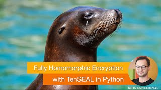 Fully Homomorphic Encryption with TenSEAL in Python [upl. by Beora577]