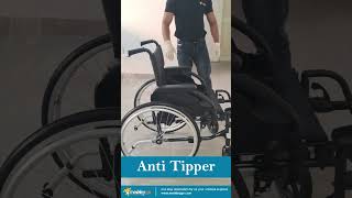 wheelchair  ✨Elderly amp Patient Care Wheelcahir  InvaCare 2NG medicalshorts shorts india [upl. by Anauqaj]