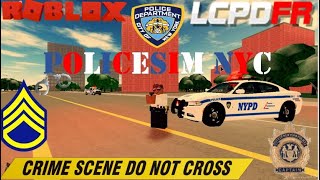 Roblox LCPDFR Policesim NYC [upl. by Meesan188]