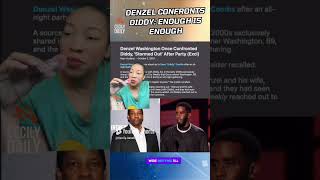 Denzel CALLS OUT Diddy at PARTY You Wont Believe Why [upl. by Attikin]