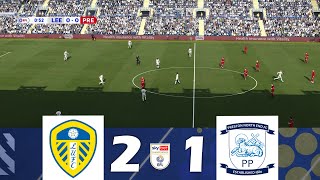 Leeds United vs Preston North End 21  EFL Championship 202324  Match Highlights [upl. by Thirza]