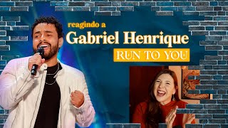 Reagindo a Gabriel Henrique  Run To You  Americas Got Talent  Mari na Plateia S3E01 [upl. by Arytahs]