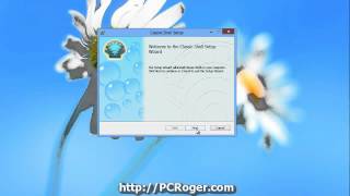 How To Install Classic Shell And Install Start Button In Windows 8 [upl. by Nawaj]