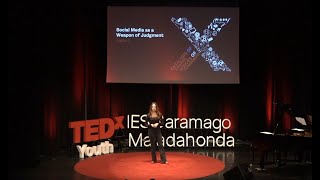 Social media as weapon of judgement  Gadea Labarta Martínez  TEDxIES Saramago Majadahonda Youth [upl. by Nylacaj]