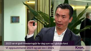 Blir 2024 like bra som 2023 for deg som investerer i fond [upl. by Anelad879]