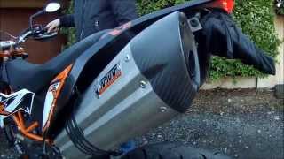 KTM SMC 690 R Walk Around  MIVV Suono sound [upl. by Rabka]