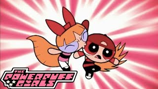 The Powerpuff Girls Kisses The Rowdyruff Boys The Boys Are Back in Town Clip [upl. by Aikemit]