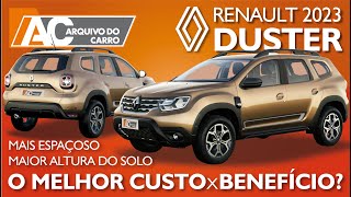 RENAULT DUSTER 2023 VEJA PREÇOS E VERSÕES COM TABELA  MAIOR E MAIS ECONÔMICO QUE RENEGADE [upl. by Aivin283]