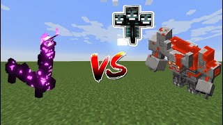 Vengeful Heart of Ender VS Wither and Redstone monstrosity [upl. by Carlin]