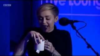 Miley Cyrus  Wrecking Ball BBC Radio 1 Live Lounge [upl. by Volny]