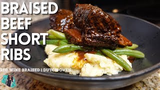 THE MOST TENDER BEEF SHORT RIBS EVER  EASY BEGINNER FRIENDLY RECIPE TUTORIAL [upl. by Edivad]