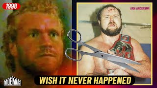 Sid Vicious  The Regrettable Arn Anderson Scissor Incident [upl. by Aihsemak]