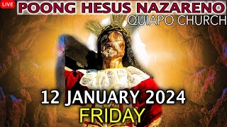 LIVE Quiapo Church Mass Today  12 January 2024 Friday HEALING MASS [upl. by Muffin]