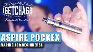 ASPIRE POCKEX REVIEW  VAPING FOR BEGINNERS [upl. by Azer]