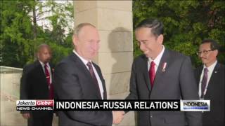 Jokowi And Putin Meets Signs 5 MOU [upl. by Mauceri]