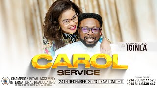 CAROL SERVICE LIVE WITH JOSHUA IGINLA [upl. by Macmullin]