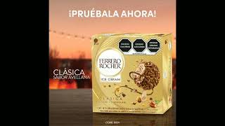 Publicidad  FERRERO ROCHER Ice Cream MÉXICO  Triple Experience Caramelo y Clásica Chocolate [upl. by Tterrab10]