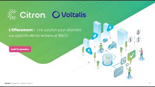 Webinar Citron® x Voltalis [upl. by Yesoj]