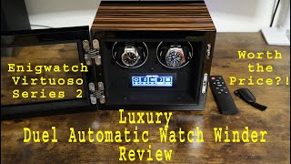 Beautiful Luxury Watch Winder  Virtuoso 2 Watch Winder Review [upl. by Travax]