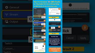 How to Connect ⚙️ OBS Studio to Youtube for Live Streaming  Quick Guide StepByStep Tutorial [upl. by Ybur]