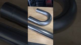 Building a Custom Exhaust Stainless vs Mild Steel Tubing exhaust customexhaust straightpipe [upl. by Immaj]