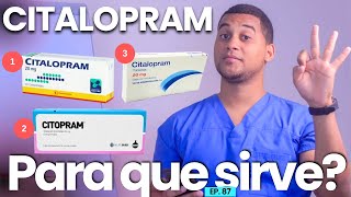 CITALOPRAM PARA QUE SIRVE  3 COSAS [upl. by Anelah]