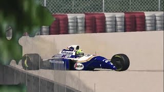 GP de Imola 1994  Acidente de Ayrton Senna [upl. by Nauqes]