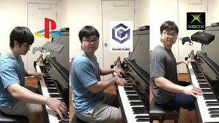 Game Console Startup Sounds played on Piano [upl. by Yrehcaz]