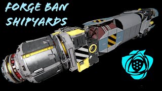 Space Engineers FBN Prototech Miner ship showcase [upl. by Safire733]