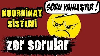 Koordinat Sistemi  Doğrusal Denklemler  ZOR SORULAR  LGS Tarzı Soru Çözümü ders27 [upl. by Shing]