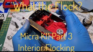 What the flock Interior flocking Nissan K11 build Part 3 [upl. by Hsaniva]