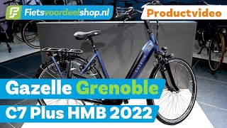 Gazelle Grenoble C7 Plus HMB 2022  Fietsvoordeelshopnl Productvideo [upl. by Akerboom]