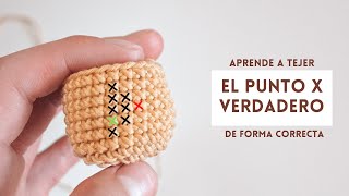 La equis falsa y la equis verdadera ¿cuál tejes  crochet  amigurumi [upl. by Inavoig]