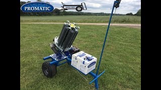 AgriHires Promatic clay trap demo video [upl. by Marmawke]