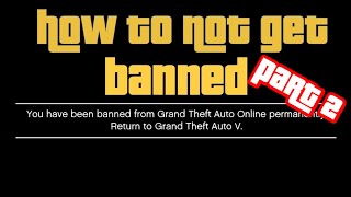 HOW TO NOT GET BANNED IN GTA USING CHEAT ENGINE P2 [upl. by Rhona659]