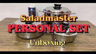 SALADMASTER Personal Set Unboxing [upl. by Asalocin]