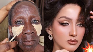 SHE WAS TOTALLY TRANSFORMED 😱 MAKEUP TRANSFORMATION 💉💉MAKEUP TUTORIAL 😳🔥 [upl. by Scharaga]