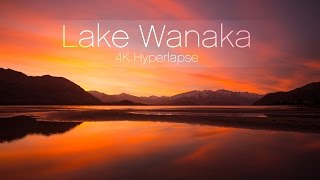 Lake Wanaka New Zealand  Timelapse film [upl. by Dnamron]