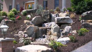 Front Bank Makeover Landscaping Altoona PA [upl. by Yrroc]