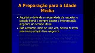 HIstória da Hermenêutica  A interpretação na idade média [upl. by Ardys]