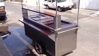 Puesto ambulante para venta de tacos [upl. by Bazar253]